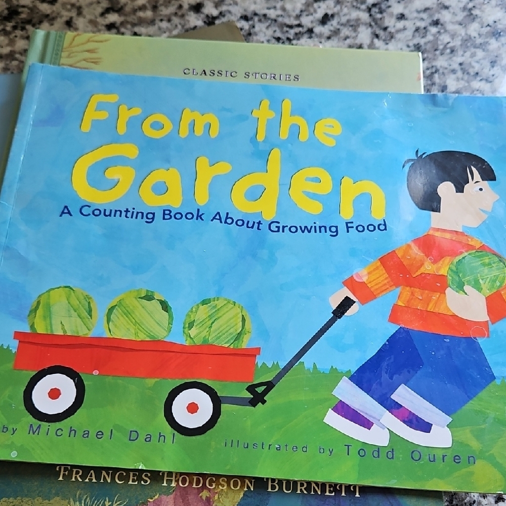 Children's Book Collection with Maple by Lori Nichols Garden/spring Book Lot - Picture 4 of 7